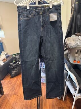 Denver Hayes Dark Blue Straight-Leg Jeans